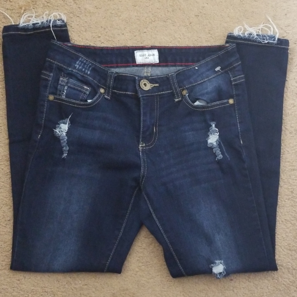 Gogo disstress jeans